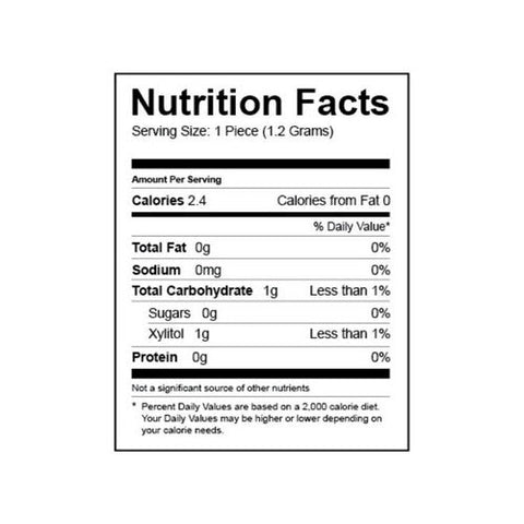 Xlear Inc, Spry Natural Xylitol Gum Spearmint, 55 Count Xlear Inc
