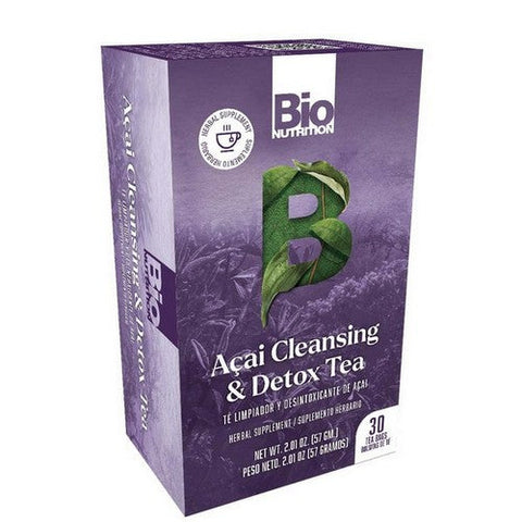 Bio Nutrition, Acai Cleansing And Detox Tea, 30 Count Bio Nutrition