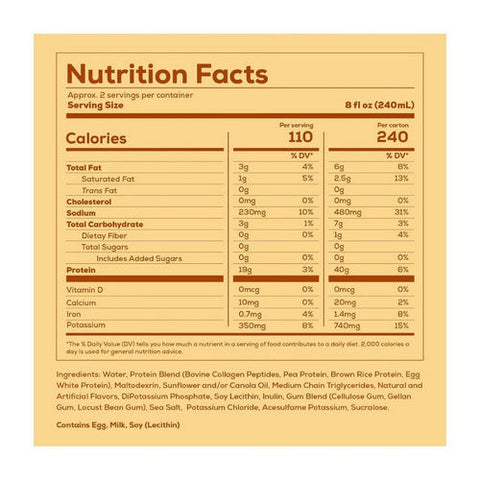 JST WRK Energy, MRE Protein Shake Salted Caramel, 12 Count JST WRK Energy