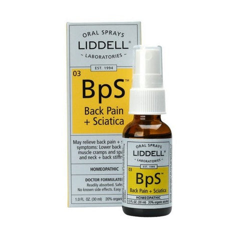 Liddell Laboratories, Back Pain Sciatica, 1 OZ EA Liddell Laboratories