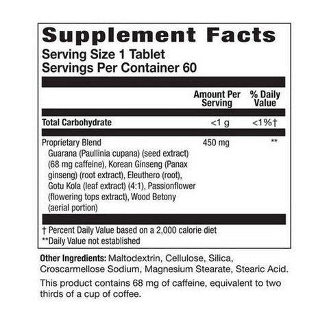 Action Labs, Turbo Charge, 60 Count Action Labs