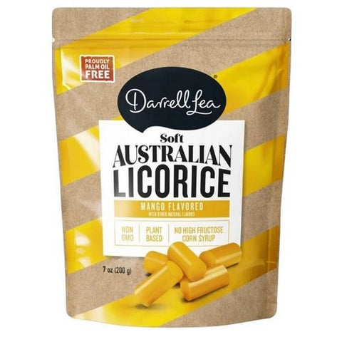 Darrell Lea Mango Licorice 7 Oz (Case of 8) by Darrell Lea
