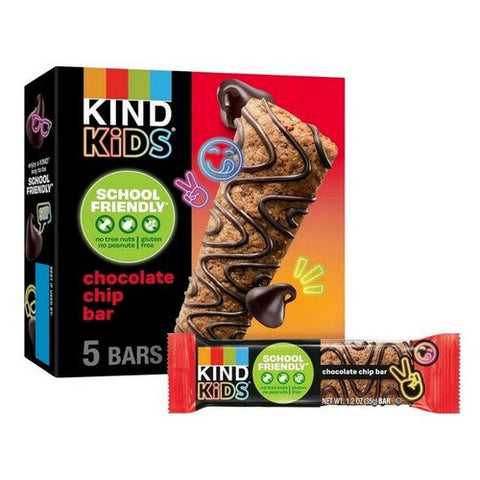 Kind, Kids Bar Oat Chocolate Chip, 1.2 Oz / 5 Count  (Case Of 8) Kind
