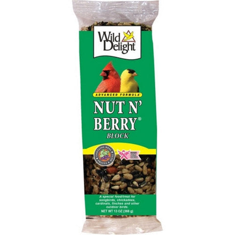 Wild Delight, Wild Delight Advanced Nut N' Berry Block, 13 Oz Wild Delight