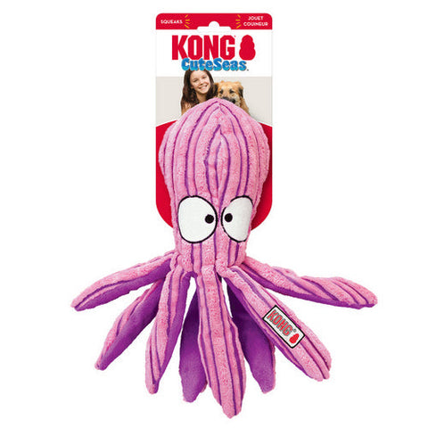 Kong, Kong Cuteseas Octopus, Large,Pink/Purple Kong