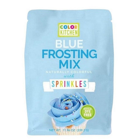 Colorkitchen, Blue Frosting Mix with Sprinkles, 11.96 Oz Colorkitchen