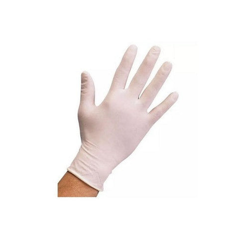 Caremates, Latex PF Examination Gloves Medium, 100 Count Caremates