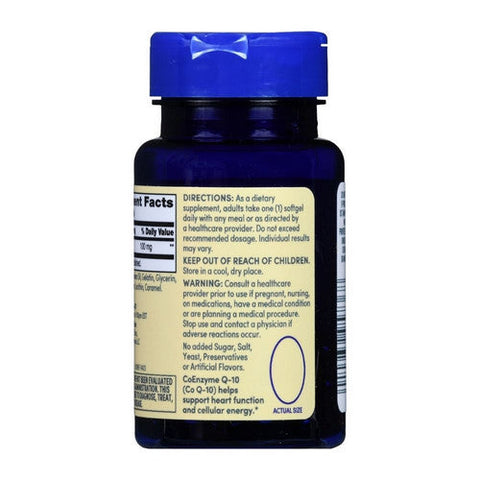 Foster And Thrive, Co Q-10 Rapid Release, 100 Mg, 30 Softgels Foster And Thrive