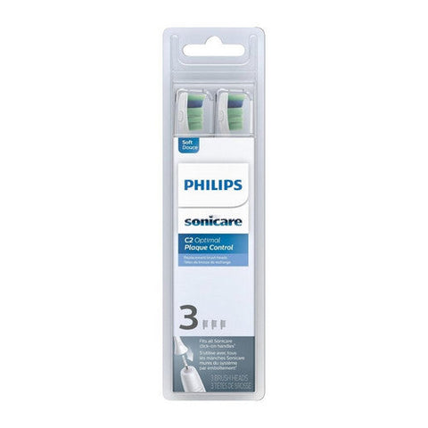 Philips, Sonicare C2 Optimal Plaque Control Replacement Brush Heads, 3 Count Philips