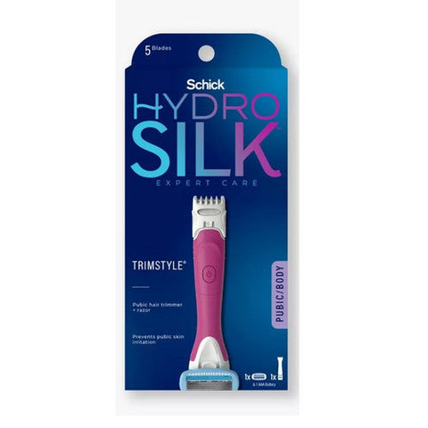 Schick, Hydro Silk Trimstyle Pubic Hair Trimmer And Razor, 1 Count Schick