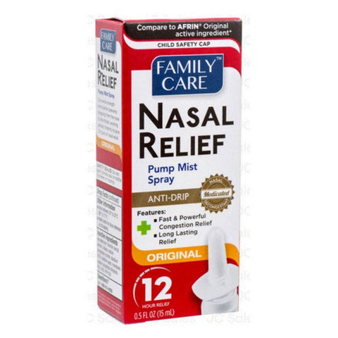 Family Care, Nasal Relief, 0.5 Oz Family Care