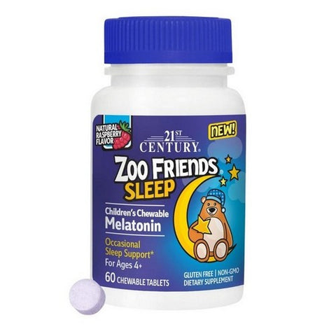 Melatonin Childern's Chews 60 Tabs by 21st Century