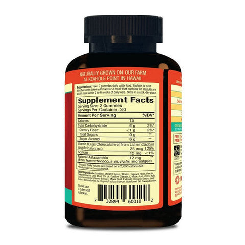 Nutrex Hawaii, Bioastin Astaxanthin Gummies, 12 Mg, 60 Count Nutrex Hawaii