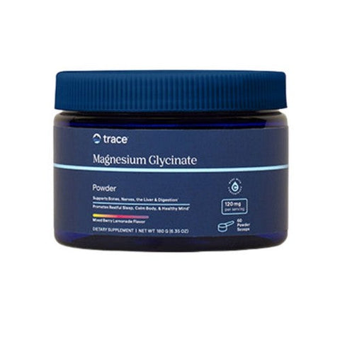 Trace Minerals, Magnesium Glycinate, 180 Grams Trace Minerals