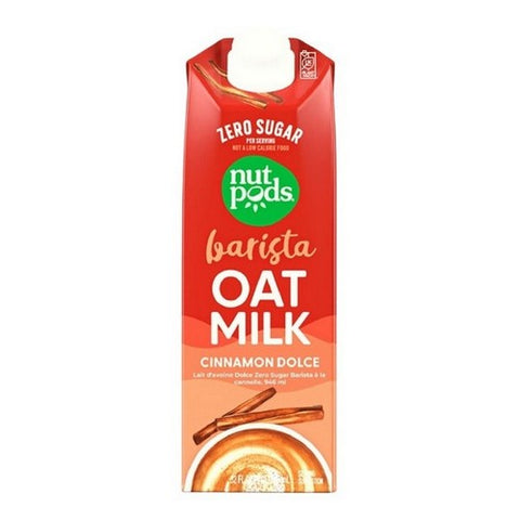 Nutpods, Barista Oatmilk Cinnamon Dolce, 32 Oz (Case Of 6) Nutpods