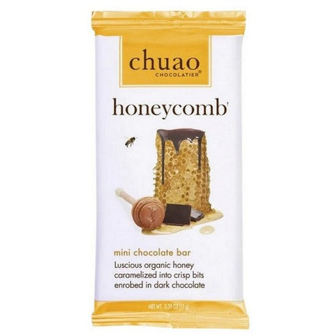 Chuao Chocolatier, Mini Dark Chocolate Honeycomb, 0.39 Oz (Case Of 24) Chuao Chocolatier