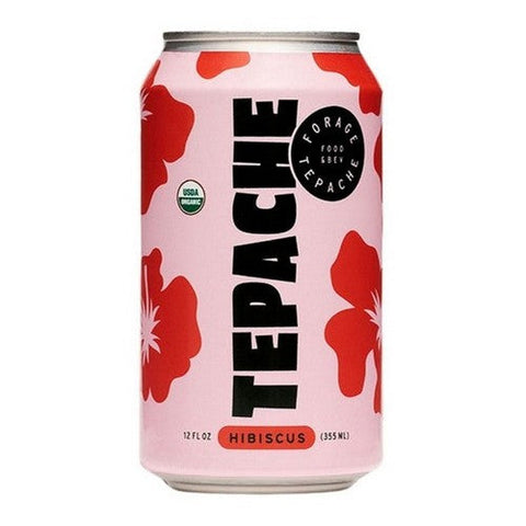 Forage Kombucha, Forage Kombucha Organic Hibiscus Tepache, 12 Oz (Case Of 12) Forage Kombucha
