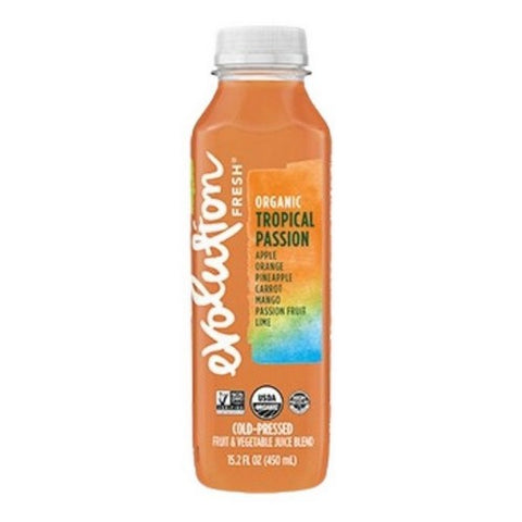 Evolution Fresh, Organic Tropical Passion Juice, 15.2 Oz (Case Of 6) Evolution Fresh