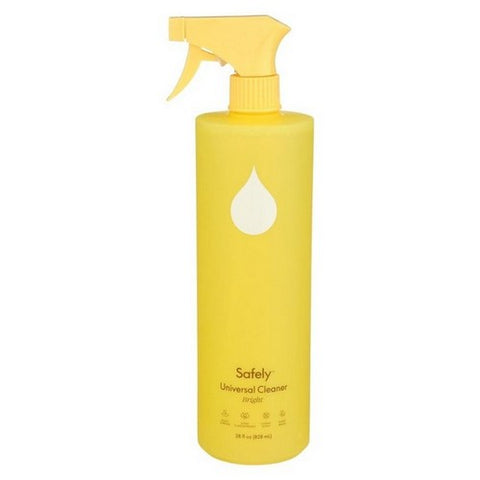 Safely, Universal Cleaner Multi-Surface Bright Pink Grapefruit And Cassis, 28 Oz (Case Of 6) Safely