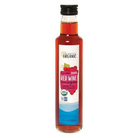 Mediterranean Organics, Organic Vinegar Red Wine, 8.45 Oz (Case Of 6) Mediterranean Organics