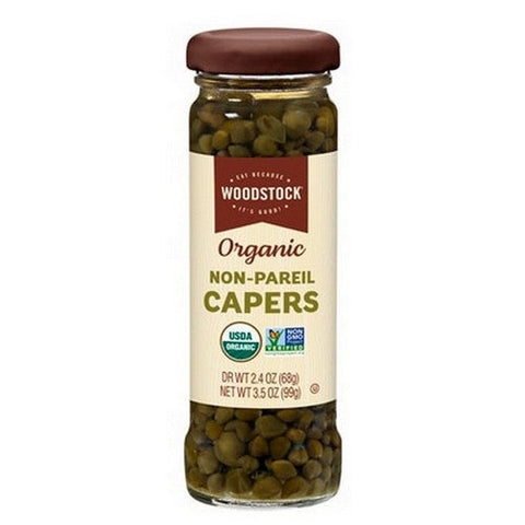 Woodstock, Woodstock Wild Capers Non Pareil, 3.5 Oz (Case Of 12) Woodstock