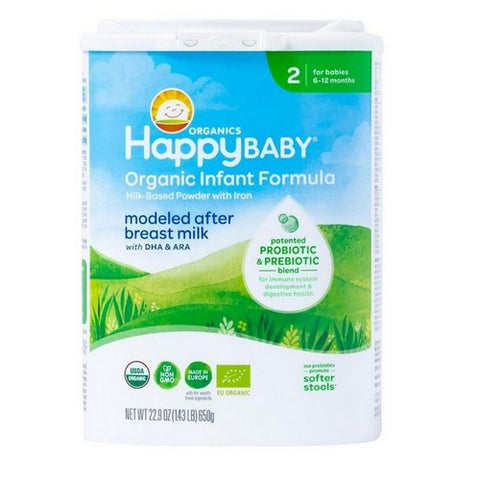 Stage 2 Infant Formula 22.9 Oz (Case Of 6) by Happy Baby Food