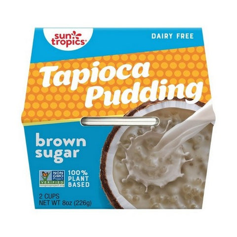 Sun Tropics, Tapioca Pudding Brown Sugar, 8 Oz (Case Of 6) Sun Tropics