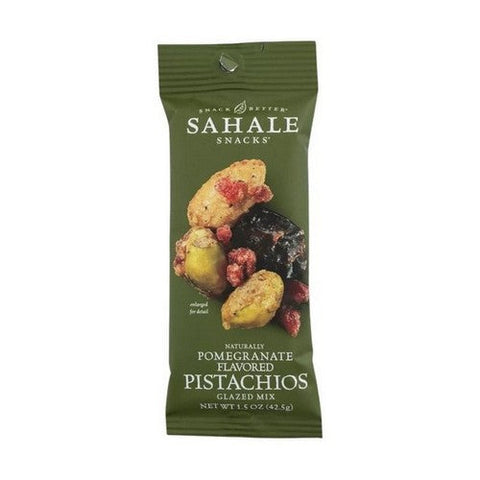 Sahale Snacks, Naturally Pomegranate Flavored Pistachios Glazed Mix, 1.5 Oz (Case Of 9) Sahale Snacks