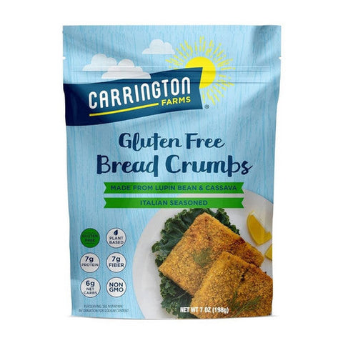 Carrington Farms, Keto Breadcrumbs Italian Seasoned, 7 Oz (Case Of 6) Carrington Farms