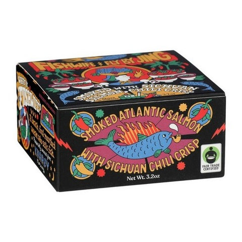 Fishwife, Smoked Atlantic Salmon With Sichuan Chili Crisp, 3.2 Oz (Case Of 6) Fishwife