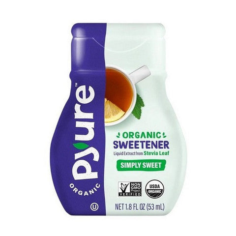Pyure, Stevia Sweetener Liquid Stevia Drops, 1.8 Oz (Case Of 6) Pyure