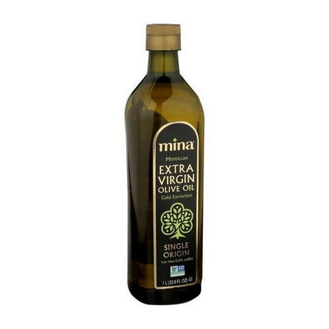 Mina, Moroccan Extra Virgin Olive Oil, 33.8 Oz (Case Of 6) Mina