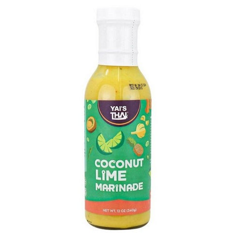 Yais Thai, Coconut Lime Marinade, 12 Oz (Case Of 6) Yais Thai