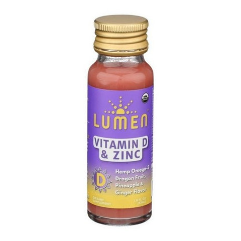 Lumen, Vitamin D And Zinc Dietary Supplement, 1.8 Oz (Case Of 6) Lumen
