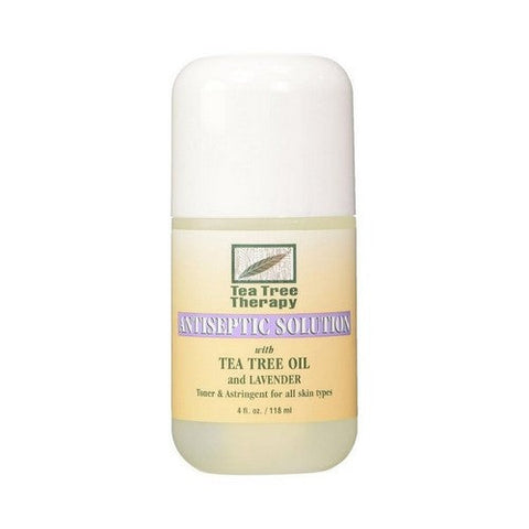 Tea Tree Therapy, Antiseptic Solution Tea Tree Oil and Lavender, 4 Oz Tea Tree Therapy