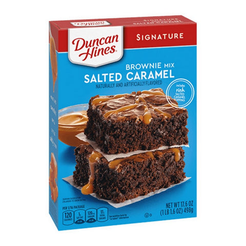 Signature Salted Caramel Brownie Mix 17.6 Oz (Case Of 12) by Duncan Hines