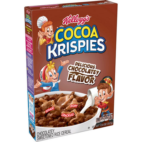 Cocoa Krispies With Chocolate Flavor Cereal 12.6 Oz (Case Of 10) by Kellogg's