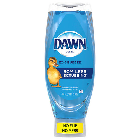 Original Ez Squeeze Ultra Dishwashing Liquid Dish Soap Scent 22 Oz (Case Of 8) by Dawn