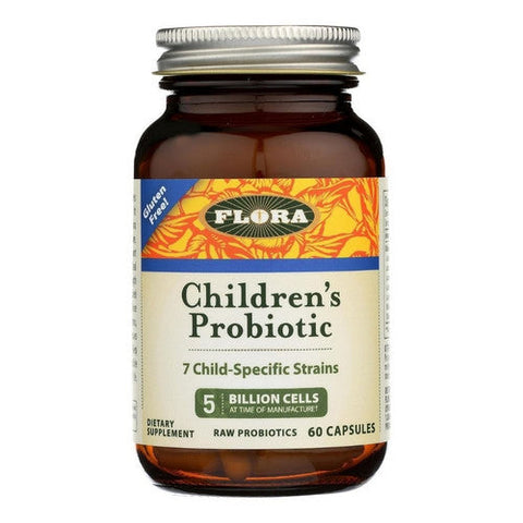 Flora, Childrens Probiotic, 60 Count Flora