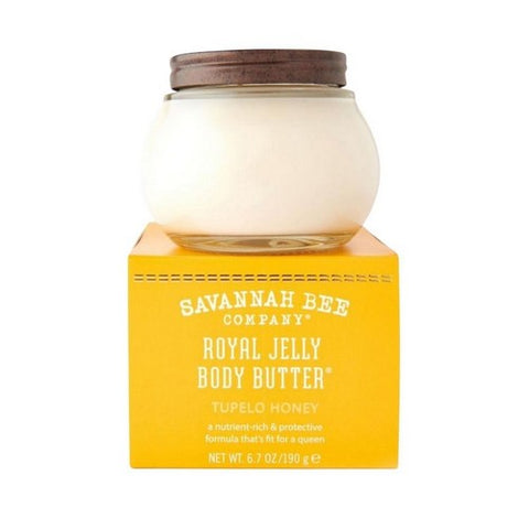 Savannah Bee Co, Royal Jelly Body Butter Tupelo Honey, 6.7 Oz Savannah Bee Co