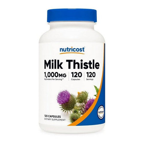 Nutricost, Milk Thistle Capsules, 1000 Mg, 120 Count Nutricost