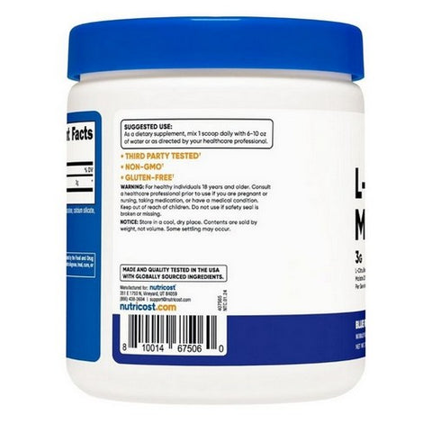Nutricost, L-Citrulline Malate (2:1) Powder Blue Raspberry, 300 Grams Nutricost