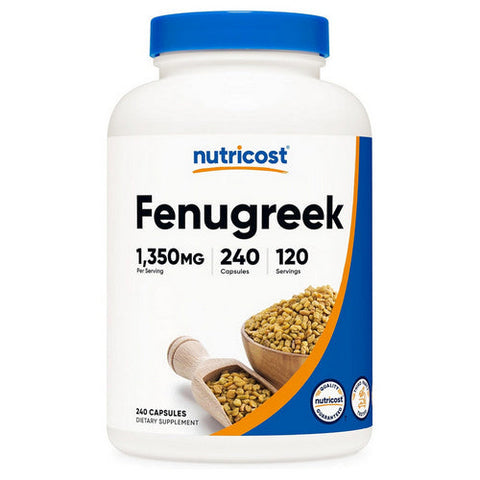 Nutricost, Fenugreek Seed, 675 Mg, 240 Caps Nutricost