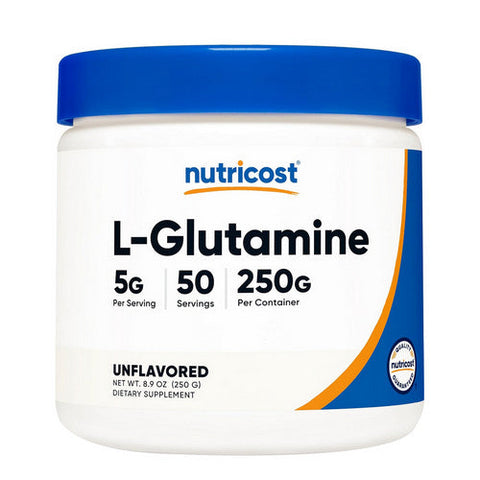 Nutricost, L-Glutamine Powder, 250 Grams Nutricost
