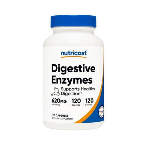 Nutricost, Digestive Enzymes, 620 Mg, 120 Caps Nutricost
