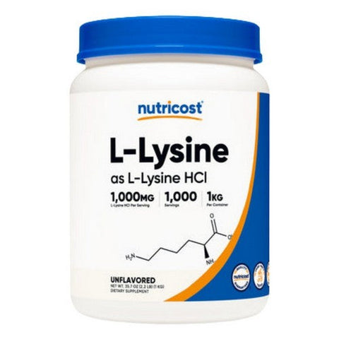 Nutricost, L-Lysine Powder, 1 Kg Nutricost