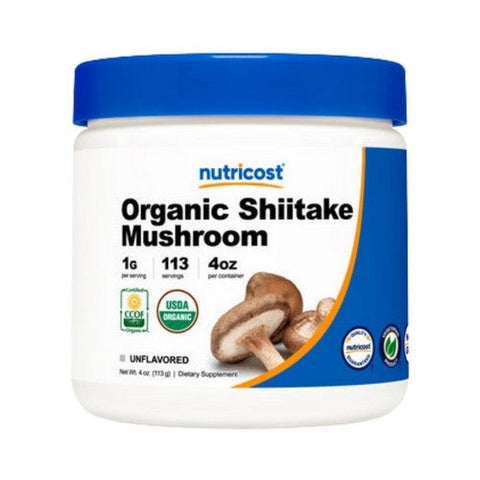 Nutricost, Shiitake Mushroom Powder Organic, 4 Oz Nutricost
