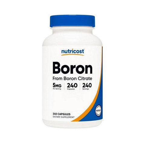Nutricost, Boron Capsules, 5 Mg, 240 Count Nutricost