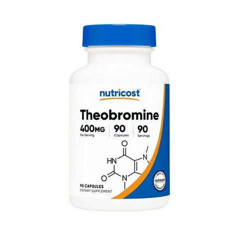 Nutricost, Theobromine Capsules, 400 Mg, 90 Count Nutricost