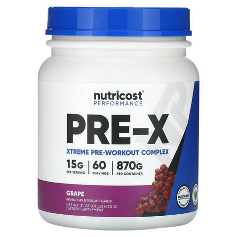 Nutricost, Pre-X Complex Grape, 60 Servings Nutricost